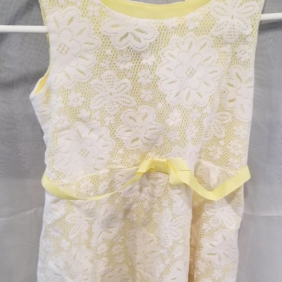 Cute bright little girls dress w/ sweater - Picture 2 of 2